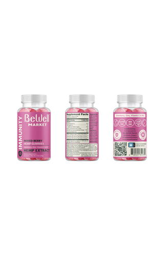 BeWell Hemp Extract Gummies - H H HARVEST CO