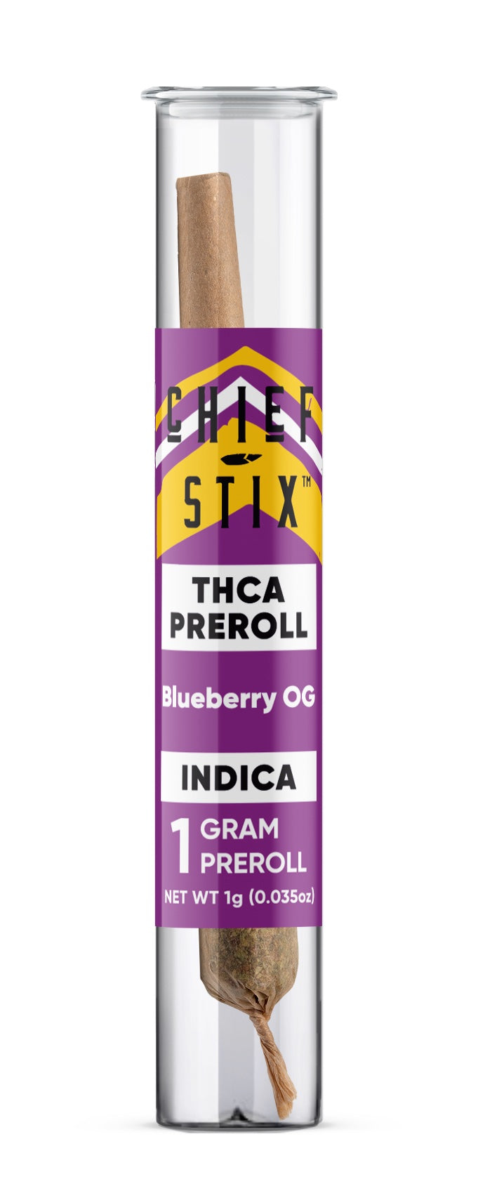 Blueberry OG 1g THCa Preroll (Indica)