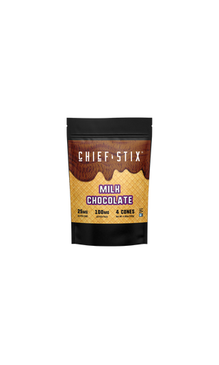 Chief Stix Delta-9 Chocolate Cones - H H HARVEST CO