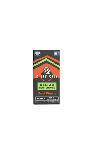Delta 8 Hemp Smokes - Sativa Maui Wowie 10ct (750mg) - H H HARVEST CO