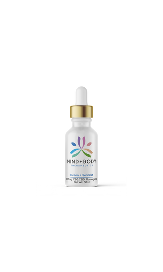 Mind+Body Massage Oil -  Ocean + Sea Salt (30ml) - H H HARVEST CO