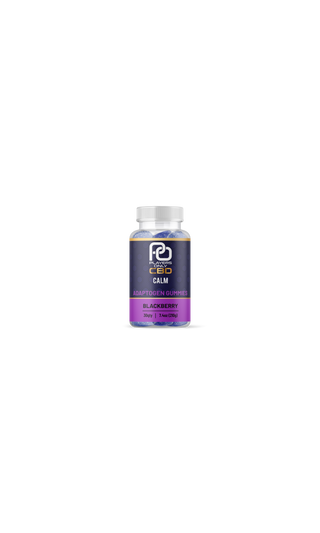 Players Only CBD - Calming Adaptogen Gummies (Blackberry) - H H HARVEST CO