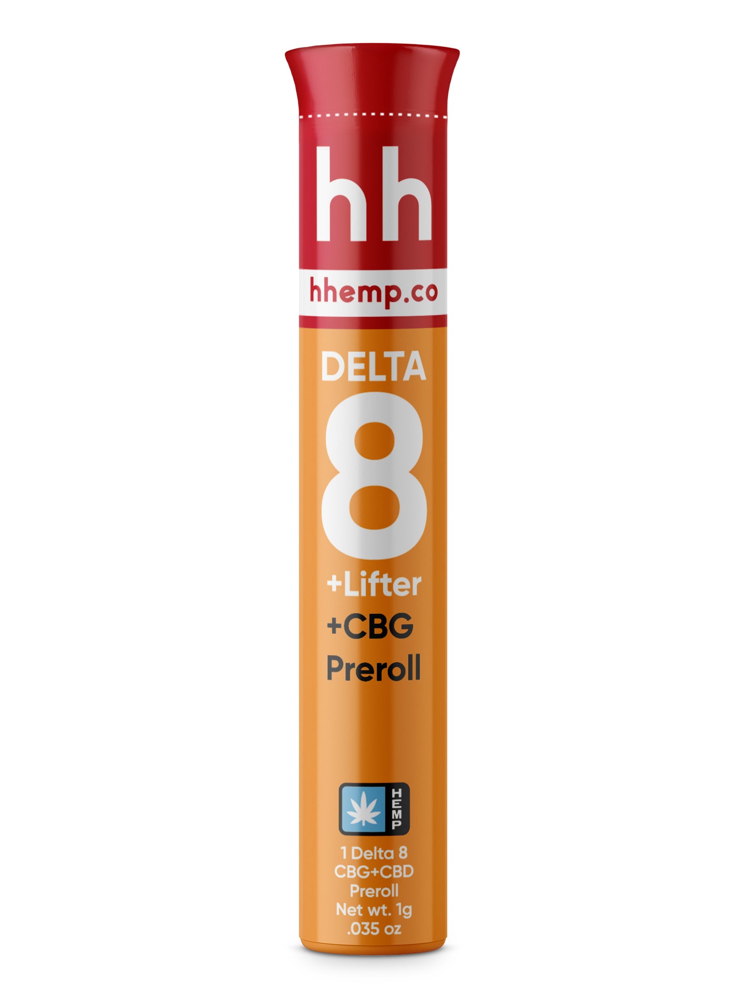 hhemp.co Delta 8 Infused Preroll - CBG + Lifter