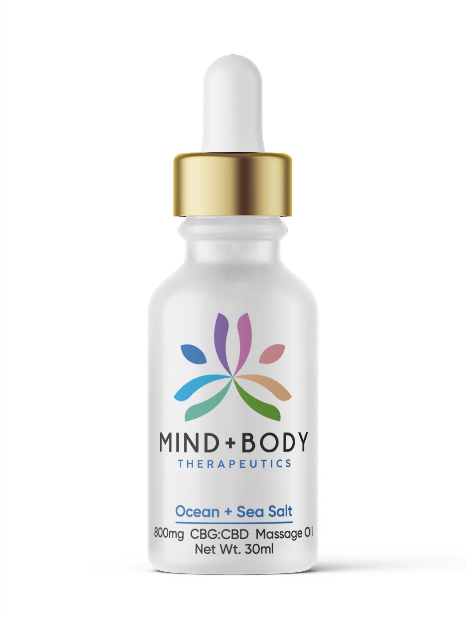 Mind+Body Massage Oil -  Ocean + Sea Salt (30ml)