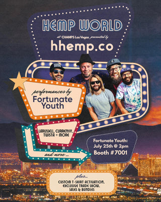 Fortunate Youth Is Coming to CHAMPS Tradeshow 2025 - Live at Hemp World