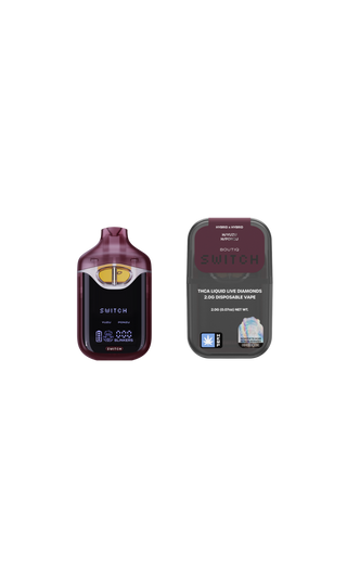 Boutiq Switch V4 THCa 2g Liquid Diamonds Disposable - H H HARVEST CO