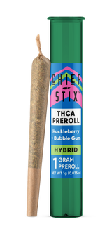 Chief Stix THCA 1 gram Preroll - Hybrid - Huckleberry + Bubblegum