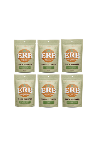 ERB THCa 1oz Flower Pouch - H H HARVEST CO