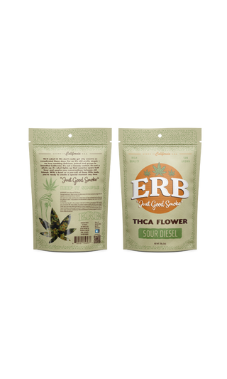 ERB THCa 1oz Flower Pouch - H H HARVEST CO