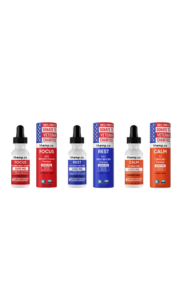 hhemp.co CBD + CBG Tincture | Full Spectrum Hemp Oil | hhemp.co