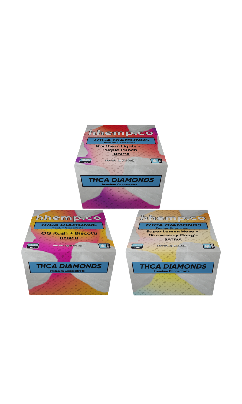 hhemp.co THCa Diamonds 2g | THCa Concentrate | hhemp.co