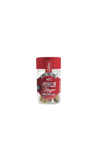 PUNCH Stinger THCa 5ct 0.5g Prerolls - H H HARVEST CO