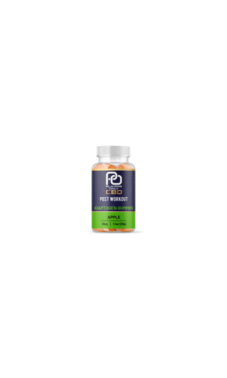 Players Only CBD - Post Workout Adaptogen Gummies (Apple) - H H HARVEST CO