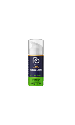 Players Only CBD - 5,000mg Muscle & Joint Cream (Peppermint & Menthol) - H H HARVEST CO