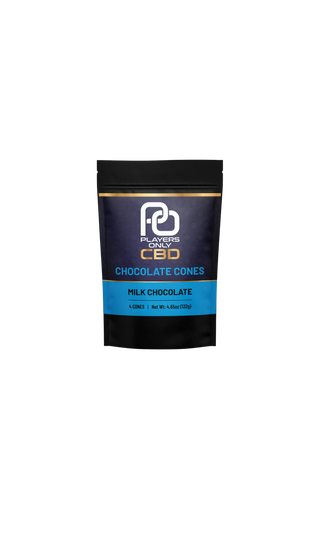 Players Only CBD 4ct Chocolate Cones - H H HARVEST CO
