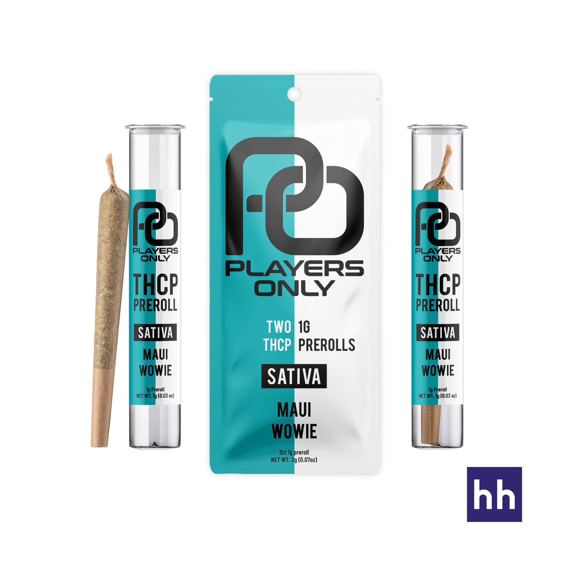 Players Only 2ct THCp 1g Preroll Pouch
