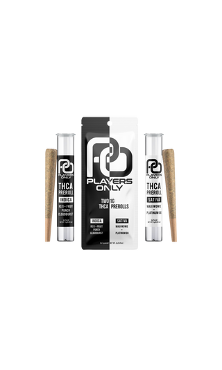 Players Only THCa 2ct 1g Preroll Pouch - H H HARVEST CO