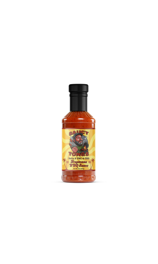 Saucy Tongs D9 Tropicana BBQ Sauce - H H HARVEST CO
