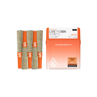 Sherbinskis THCa 5ct 0.5g Live Rosin Infused  Prerolls - H H HARVEST CO