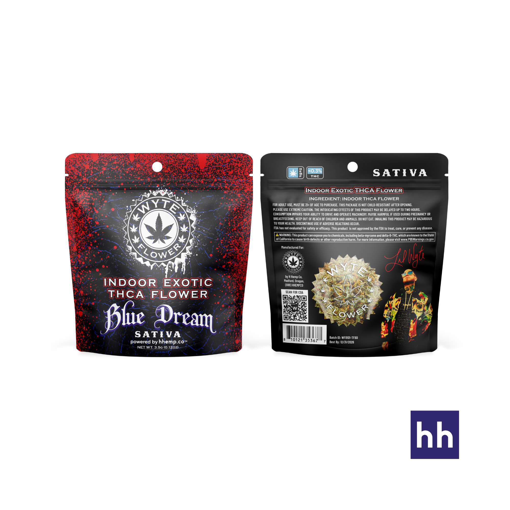 Wyte Flower THCa 3.5g Flower