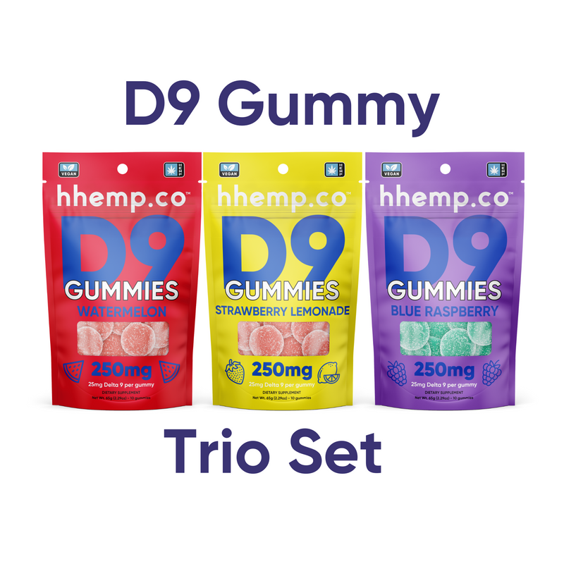 HH D9 Gummies - Trio Set