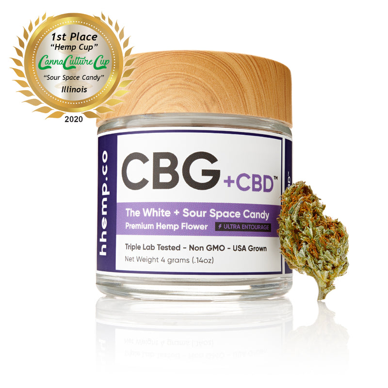HH Flower Jar - CBG+Sour Space Candy