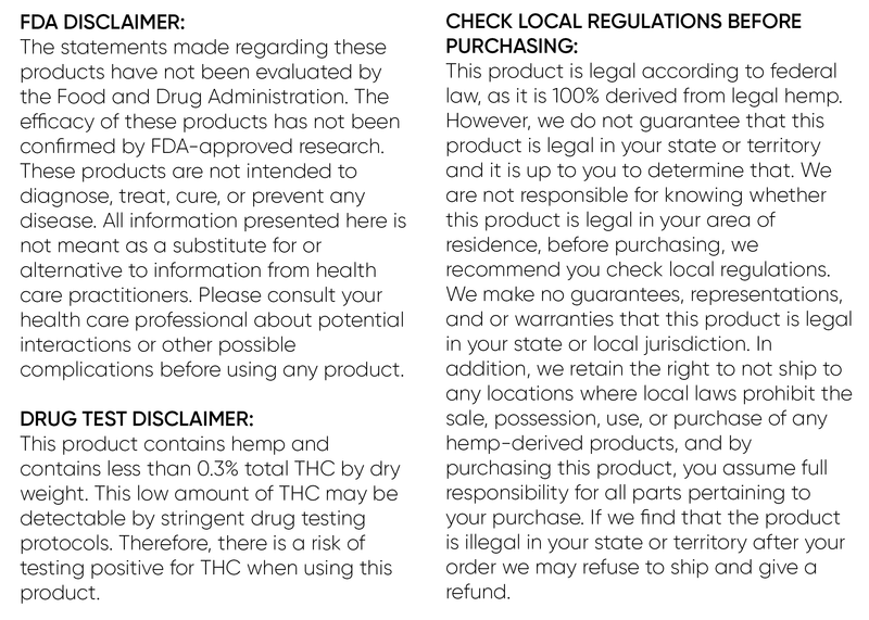 HH CBG+CBD Tincture - FOCUS (Watermelon Flavor)