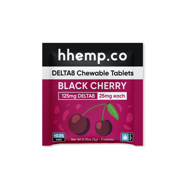 HH DELTA8 Chewable - Black Cherry