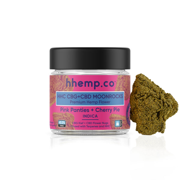 hhemp.co HHC Moonrock Flower - Pink Panties+Cherry Pie (INDICA)