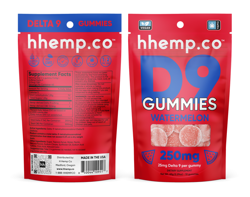 HH D9 Gummies - Trio Set